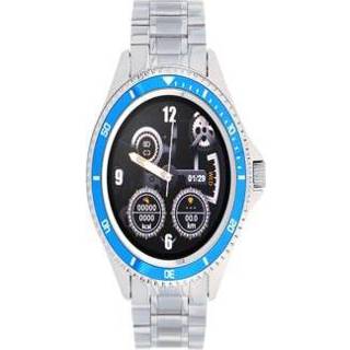 👉 Watch blauw zilver mannen Garett Heren 4S Smart - / 5903991665539