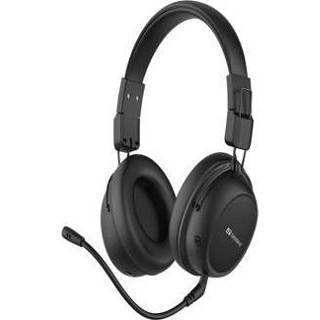 👉 Bluetooth headset zwart Sandberg ANC FlexMic Draadloze - 5705730126369