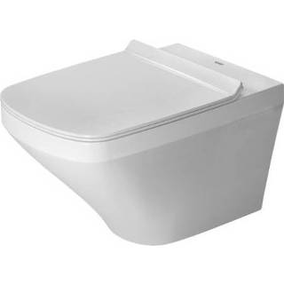 👉 Wandcloset wit toiletpot durastyle Duravit pack rimless met softclose zitting WonderGliss,