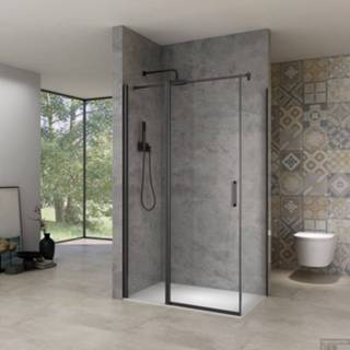 👉 Douche cabine zwart Douchecabine Van Rijn ST02 350 8719304151609
