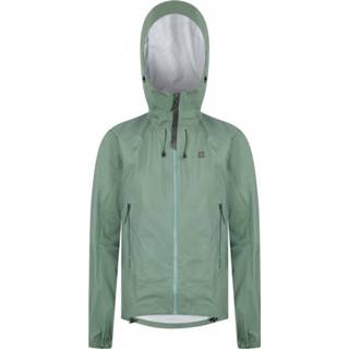 👉 Triple2 - Women's Smudd Sub 3-Layer Rainjacket Recycled - Fietsjack maat XL, groen