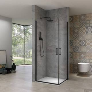 👉 Douche cabine zwart Douchecabine Van Rijn ST02 120 8719304151500