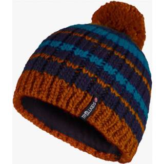 👉 Trollkids - Kid's Hafjell Bobble Cap - Muts maat 52-56 cm - 6-12 Years, wit