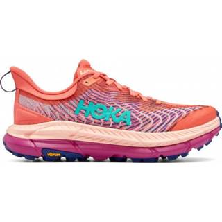 👉 Hoka - Women's Mafate Speed 4 - Trailrunningschoenen maat 10,5, roze
