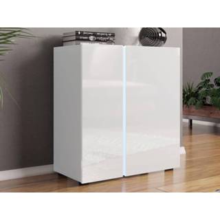 👉 Commode wit DIZZI 2 deuren wit/hoogglans 5400943253412