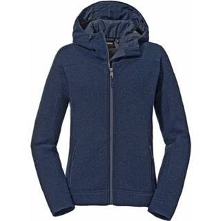 👉 Schöffel - Women's Fleece Hoody Lakefield - Fleecevest maat 48, blauw