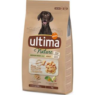 👉 Hondenvoer medium Ultima Nature / Maxi Kip - Dubbelpak 2 x 7 kg 8410650235486