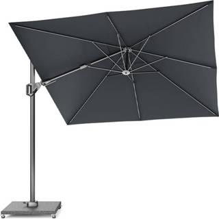 👉 Zweefparasol zwart Platinum | Voyager T² 270 x cm Faded Black 8720039164970