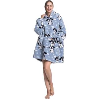 👉 Poncho grijs Hond snuggie met capuchon - fleece 8243324369527