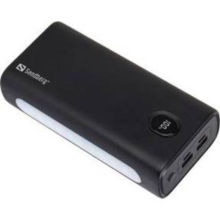 👉 Powerbank zwart Sandberg USB-C PD 20W 30000 Lithium-Ion (Li-Ion) mAh 5705730420689