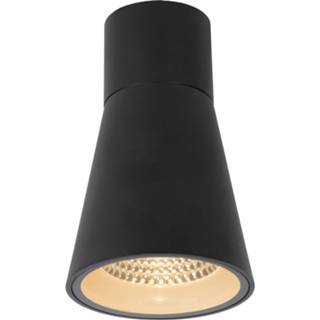 👉 Zwart Lucide DERBY - Plafonnière Buiten LED 1x9W 2700K IP65 5411212281364