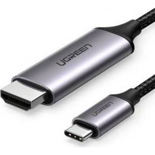 👉 HDMI kabel zwart Ugreen 2 m USB C Type A 6957303855711