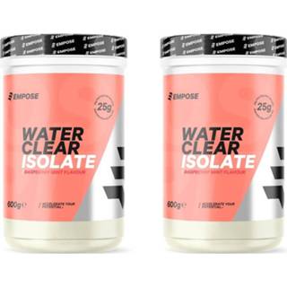 👉 Eiwitpoeder active Empose Nutrition Water Clear Isolate - Eiwit Poeder Protein Combi-Deal Raspberry Mint /