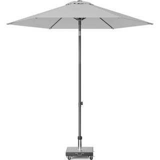 👉 Parasol grijs Platinum | Lisboa Ø250 cm Light Grey 8720039165014