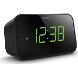 👉 Wekker zwart Philips TAR3306/12 Digitale 4895229116641