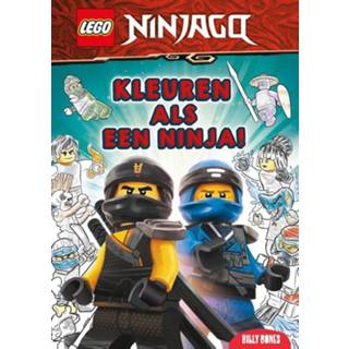 👉 Kleurboek Kleuren met LEGO - Ninjago als een ninja 9789030508854