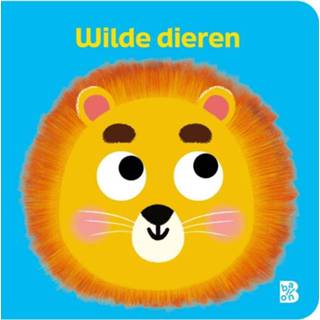 Kartonboekje Kartonboek met wiebeloogjes 1 - Wilde dieren 9789403229188