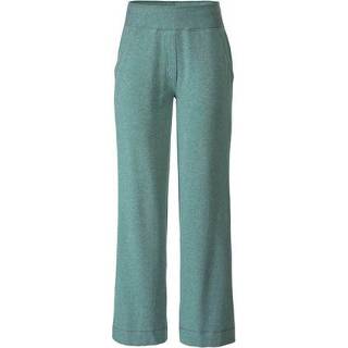 👉 Sweatpant 40 Sweatpants in Marlene-stijl van bio-katoen, jade-gemêleerd Maat: 4052173872294