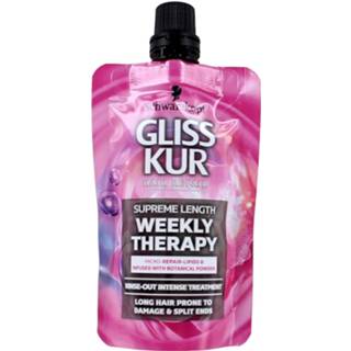 Haarmasker active Gliss Kur Supreme Length Weekly Therapy, 50 ml 5410091749989