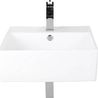 👉 Fonteinset wit fontein dione Differnz inclusief kraan 47,5 x 16 cm,
