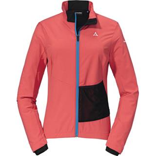 👉 Schöffel - Women's Softshell Jacket Zumaia - Fietsjack maat 34, rood