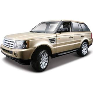 👉 Miniatuur goud metaal kinderen Land Rover model auto Range metallic 1:18