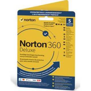 👉 NortonLifeLock Norton 360 Deluxe Vlaams, Belgisch Frans Basislicentie 1 licentie(s) jaar 5397231015275