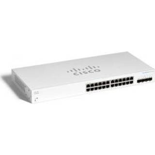 👉 Wit mannen Cisco CBS220-24T-4X Managed L2 Gigabit Ethernet (10/100/1000) 889728344883