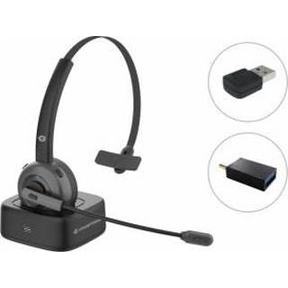 👉 Hoofdtelefoon Conceptronic POLONA03BDA hoofdtelefoon/headset Hoofdtelefoons Hoofdband Kantoor/callcenter Bluetooth 4015867226926