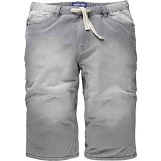 👉 Bermuda blauw grijs mannen effen katoen van zuiver John F. Gee 4055713536243 4055712332037