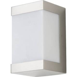 Buitenwandlamp roestvrij staal ELC Kerralin LED buitenwandlamp, 15 cm 4251911742534