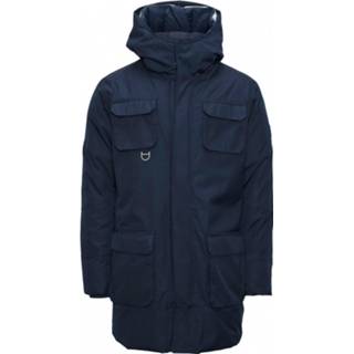 👉 Lange jas canvas mannen XXL blauw KnowledgeCotton Apparel - Parka Jacket Arctic maat XXL, 5710569107410