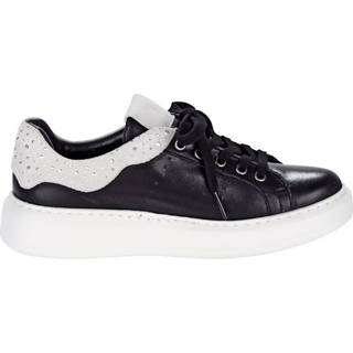 👉 Sneaker Alba Moda Zwart/Grijs