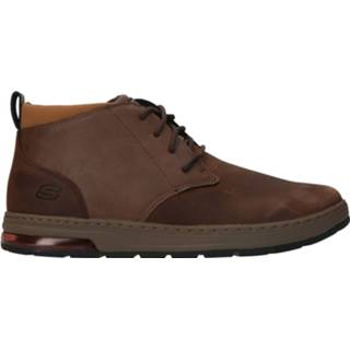 👉 Skechers Evenston Veterboot  Bruin/Cognac