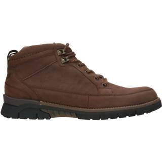 👉 Veterboots bruin laag kunststof suedine active leer Waldlaufer H-Markus Veterboot Bruin/Cognac 4065447087324