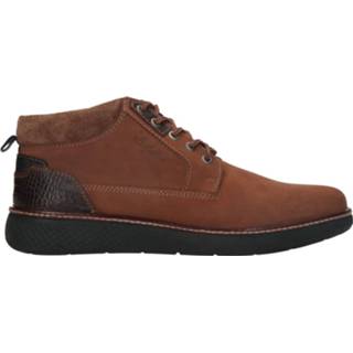 👉 Veterboots bruin veters laag kunststof active leer Australian Dexter Veterboot Bruin/Cognac 8718474780268