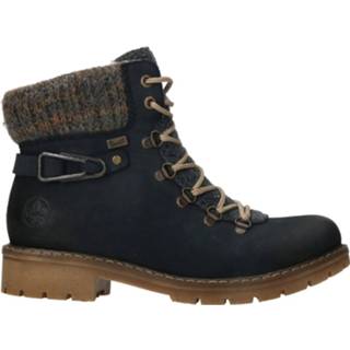 👉 Rieker Veterboot  Blauw