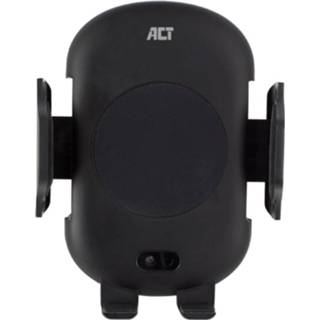 👉 Smartphone zwart active ACT Autohouder voor Smartphones - Qi Draadloze Snellader 6W 8716065491708