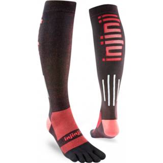 👉 Compressiesok m zwart uniseks Injinji - Ultra Compression 2.0 Over the Calf Compressiesokken maat M, 760172012958