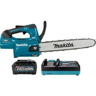 👉 Kettingzaag active Makita UC004GM101 XGT 40 V Max Tophandle set (1x 4,0Ah) - 35 cm koolborstelloos