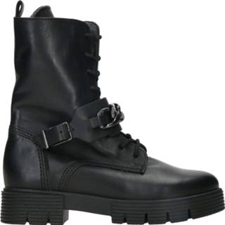 👉 Veterboots zwart laag kunststof textiel active leer Gabor Veterboot 4065171684028