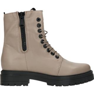 👉 Veterboots beige laag kunststof leer active Mjus Veterboot 8059346486001