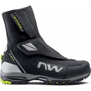 👉 Fiets schoenen 47 uniseks zwart grijs Northwave - Himalaya Fietsschoenen maat 47, zwart/grijs 8030819055139