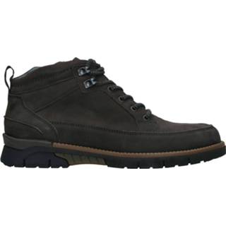 👉 Veterboots grijs laag kunststof leer active Waldlaufer H-Markus Veterboot 4065447088048