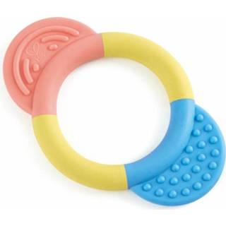 👉 Bijt ring geel Hape bijtring met apenoren 12,4 cm 6943478027169