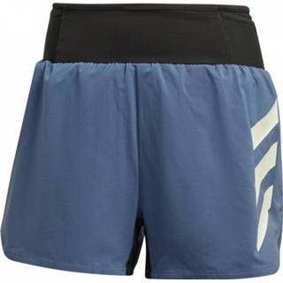 👉 XL blauw vrouwen Adidas Terrex - Women's Agravic Short Hardloopshort maat Length: 5'', 4065429979708