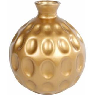 👉 Vaas goud glas s Jarron 16x16x18cm 8713219447741 2900089114019