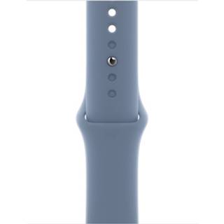 👉 Sportband blauw siliconen Slate Blue unisex Sport Band voor de Apple Watch Series 1-8 / SE - 38/40/41 mm 194253286196