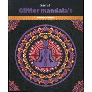 👉 Kleurboek mannen Glitter Kleurboeken Mandala's - Spiritual (ISBN: 9789464322781) 9789464322781