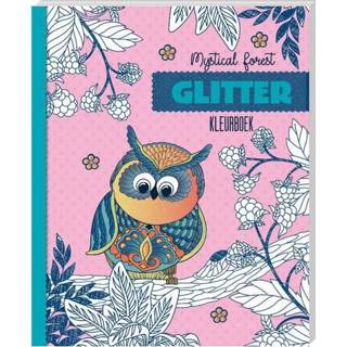 👉 Kleurboek Glitter kleurboeken - Mystical Forest (ISBN: 9789464322811) 9789464322811